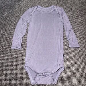 Kyte BABY Long Sleeve Bodysuit (Haze)